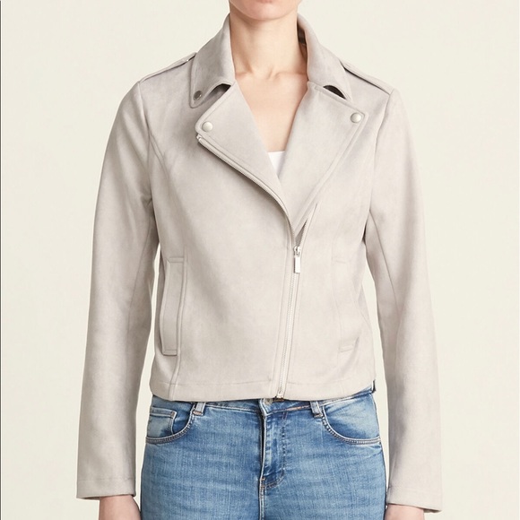 bagatelle Jackets & Blazers - NWT BAGATELLE Almond Tan Full-Zip Biker Jacket